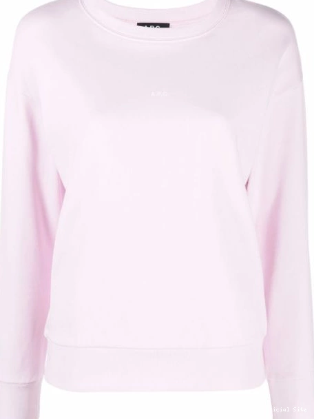 A.P.C. sweatshirt crew Annie Women neck 0423